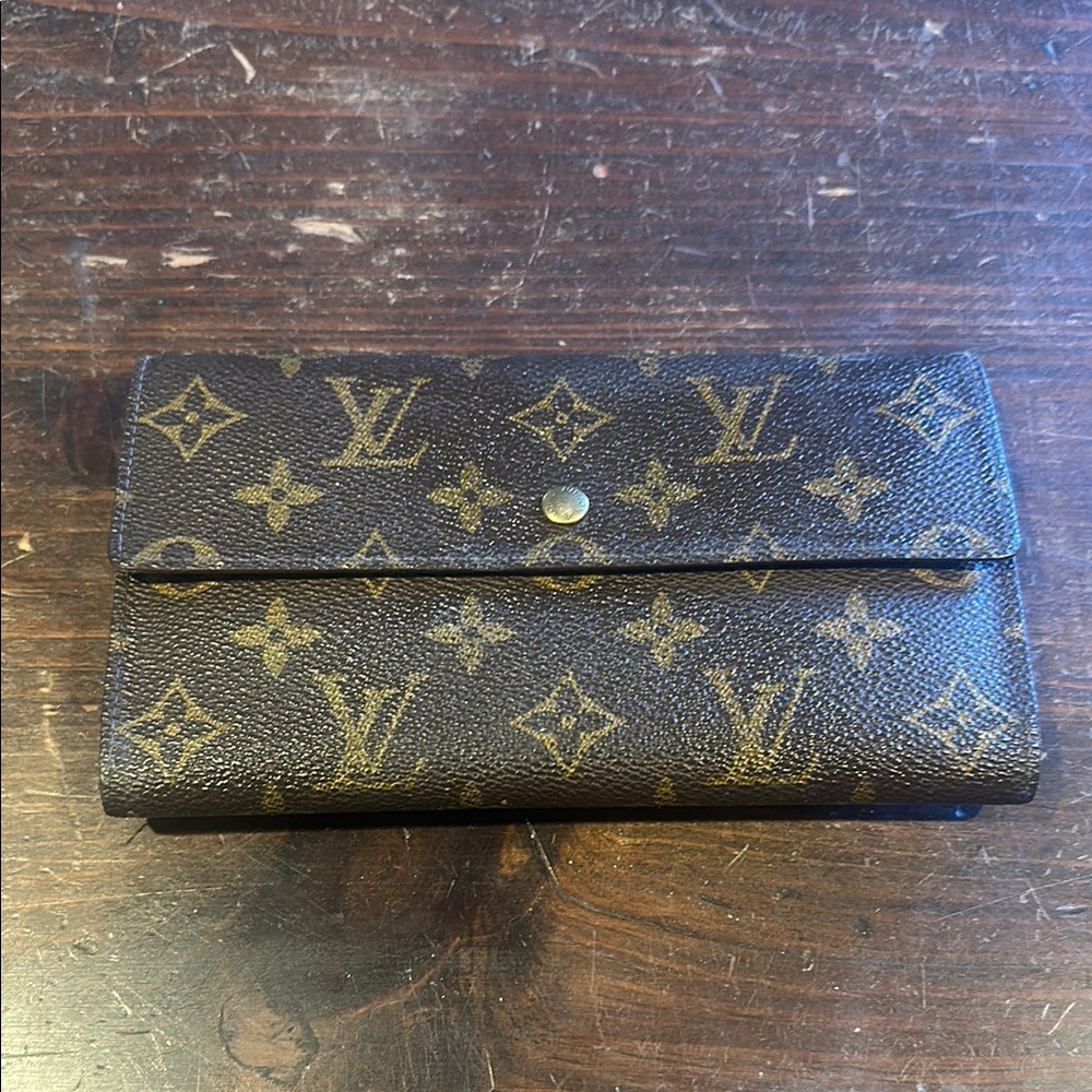 Louis Vuitton Brown Monogram Wallet